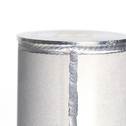 烧结结合不锈钢焊接过滤器，适用于低流量应用。
